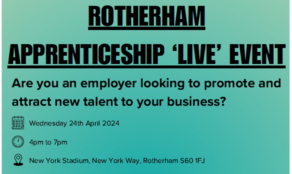 Rotherham Apprentice Event April 2024