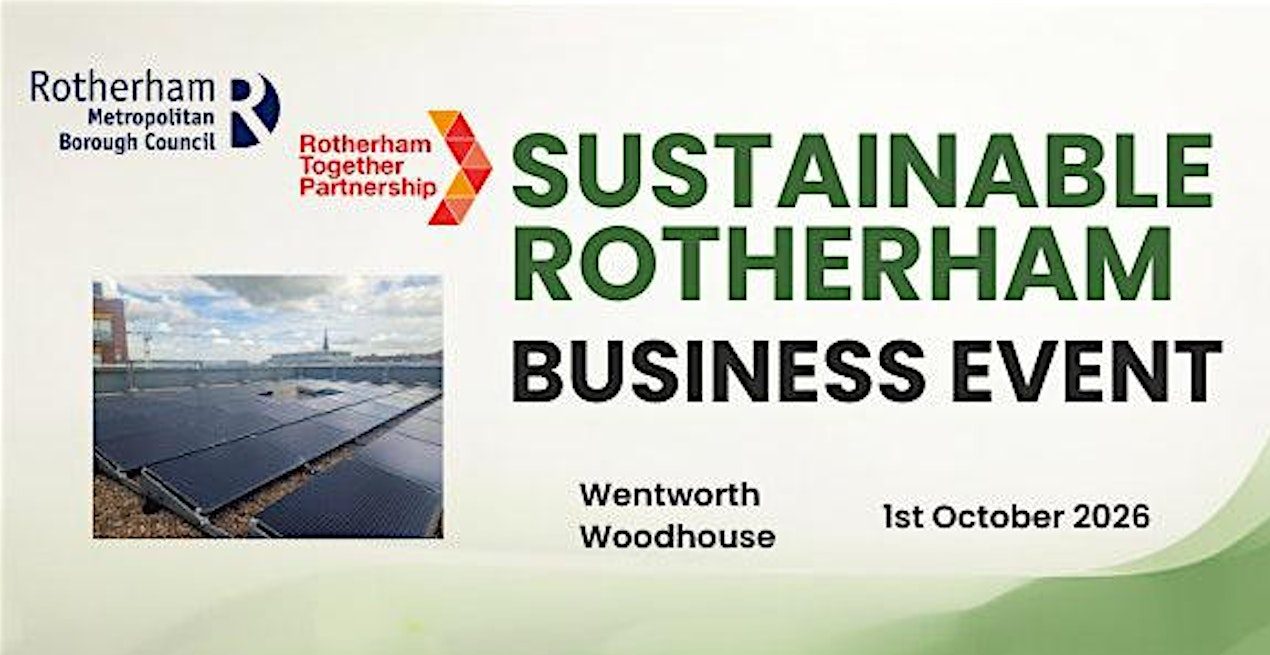 Sustainable Rotherham business event